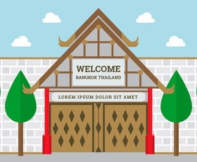 Awesome Bangkok Vectors