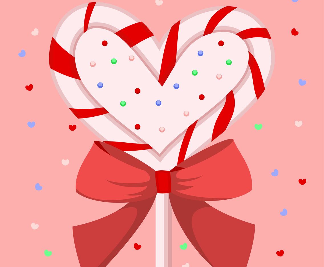 valentine candy hearts