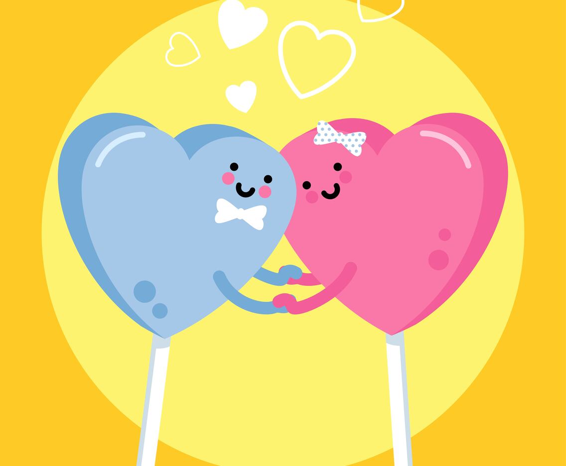 valentine candy hearts