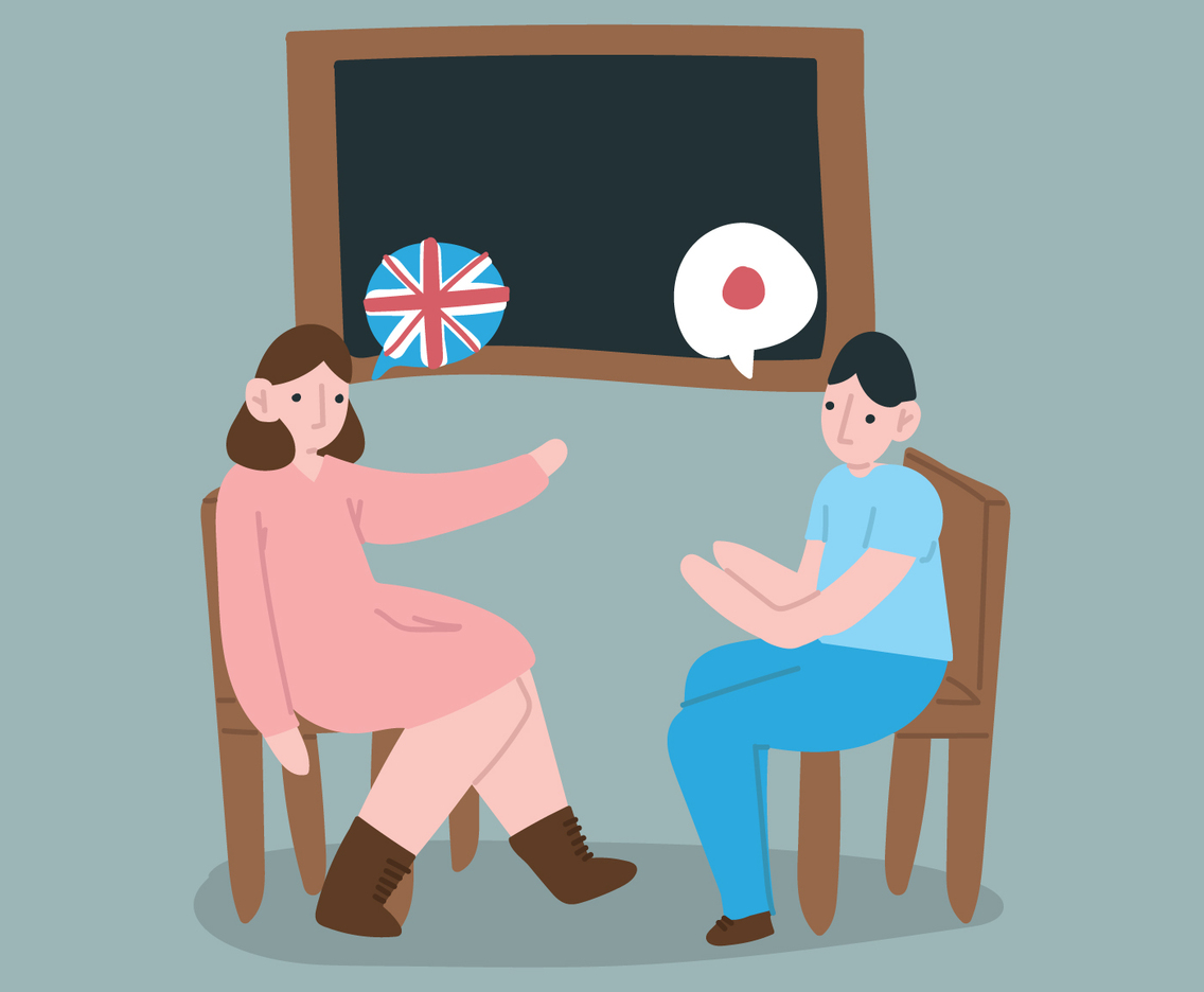 Students Talking In Different Languages