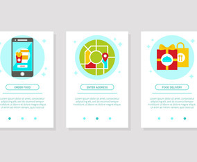 Online Food Order Vector