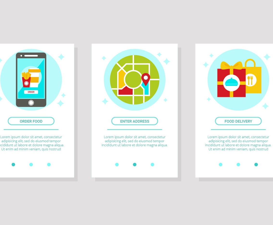 Online Food Order Vector