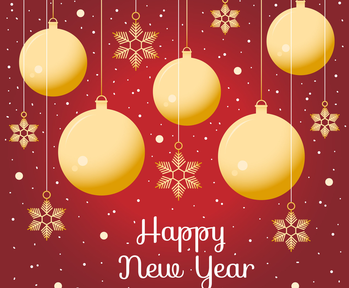 Happy New Year Vector