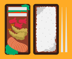 Delicious Bento Box Vectors