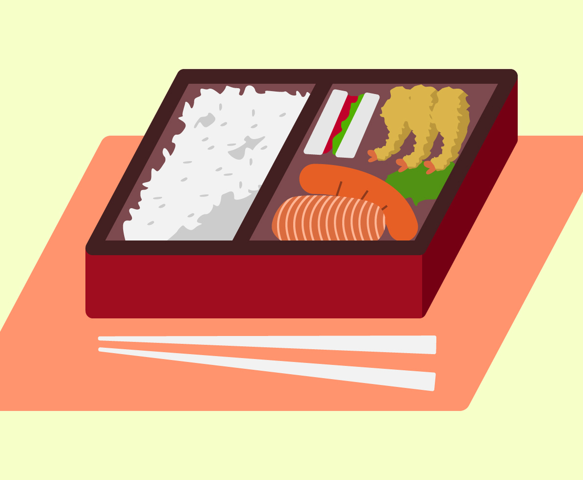 Delicious Bento Box Vectors