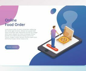 Online Food Order Concept