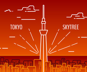Amazing Tokyo Vectors