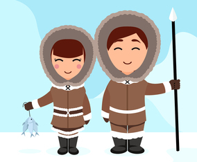 Eskimos national clothes