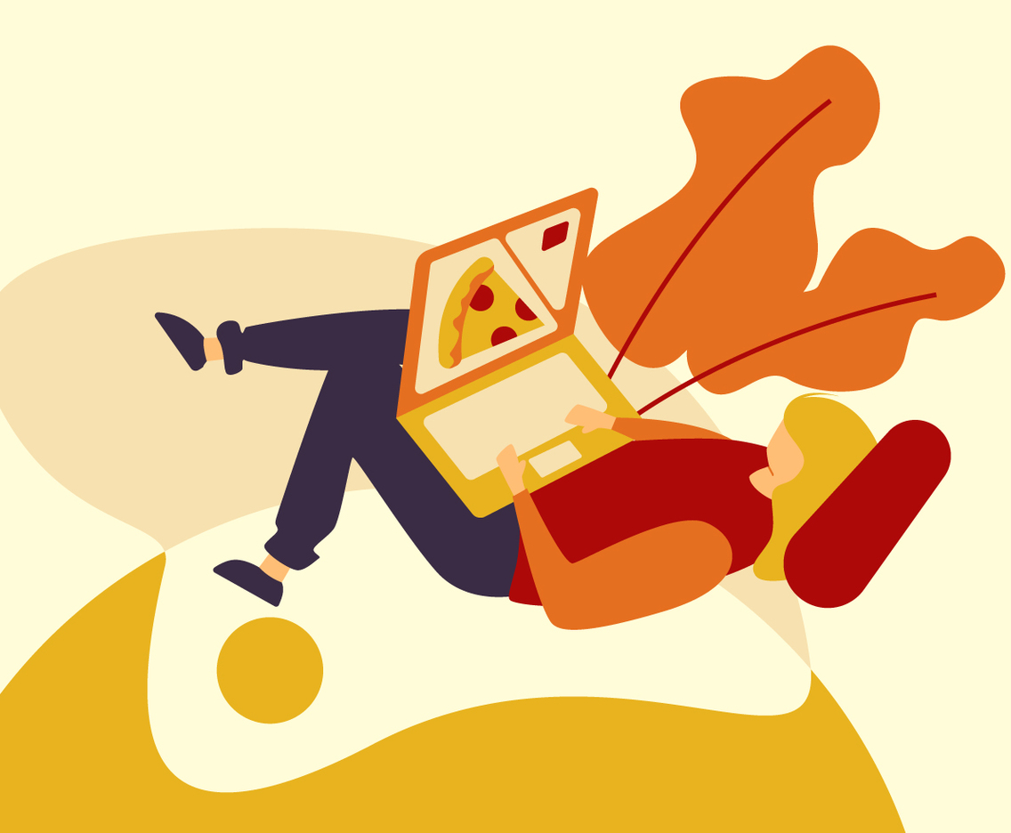 Awesome Online Food Order Vectors