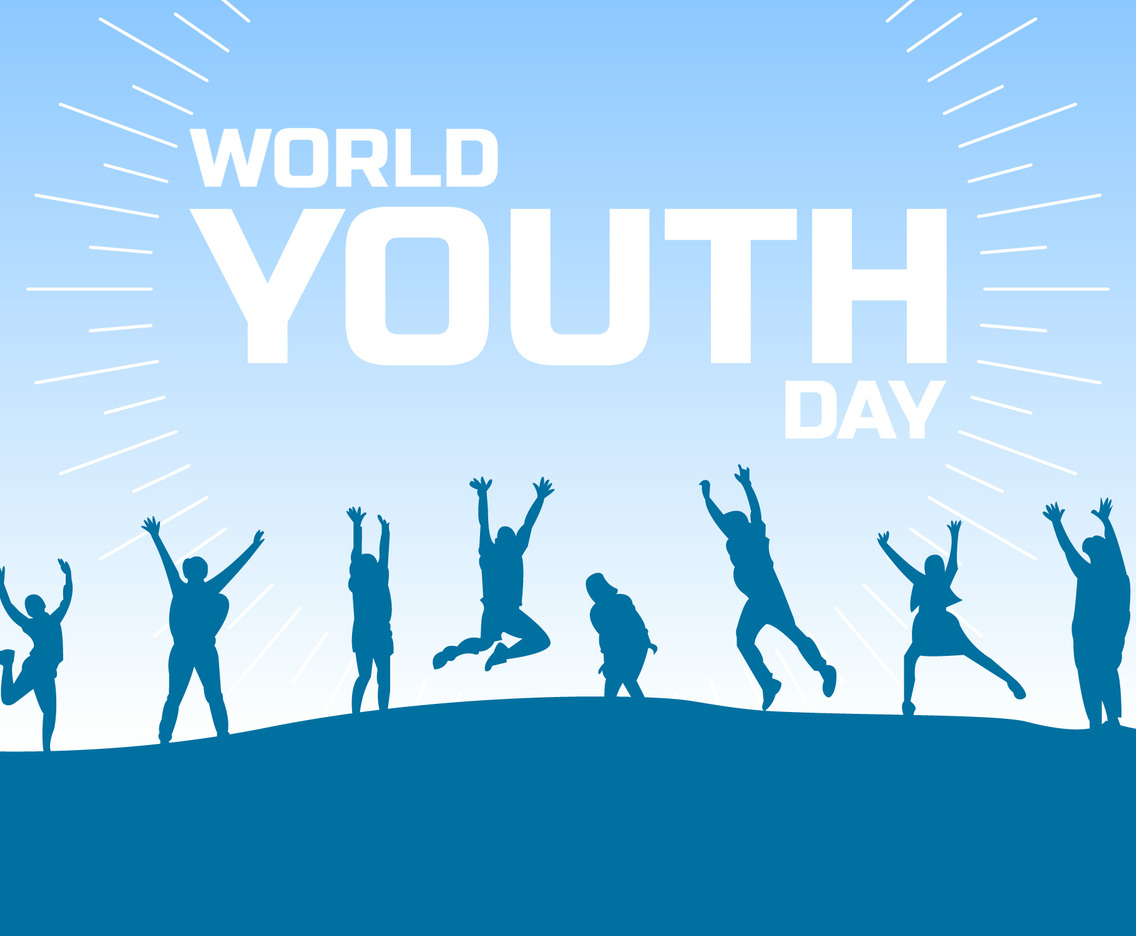 Beautiful World Youth Day Vectors