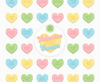 Valentine Candy Hearts Vector Pack
