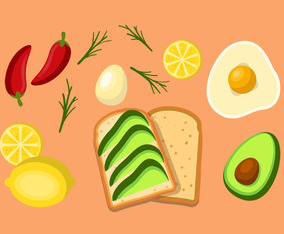 Avocado Toast Ingredients