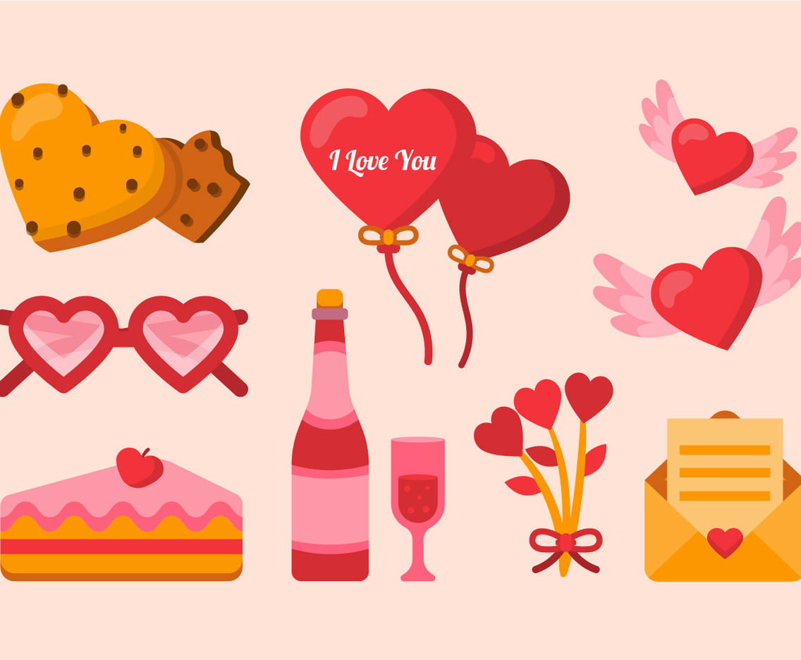 Valentine Elements Set