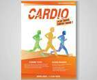Cardio Workout Flyer Template