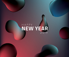 Happy New Year Vector Design