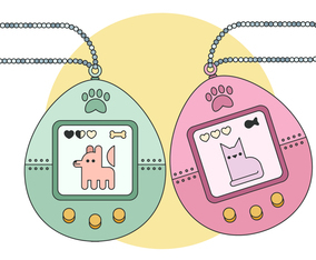 Tamagotchi Vector