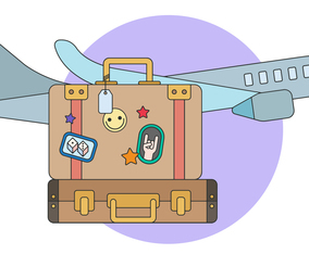 Suitcases Vector