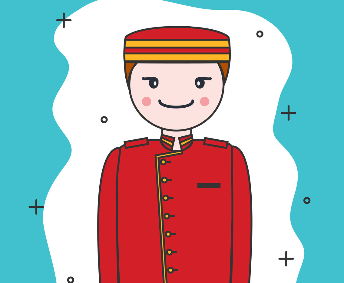 Bellhop Vector