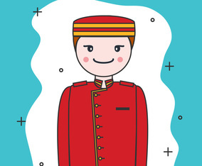 Bellhop Vector