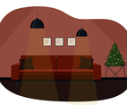 Vector Livingroom Illustration