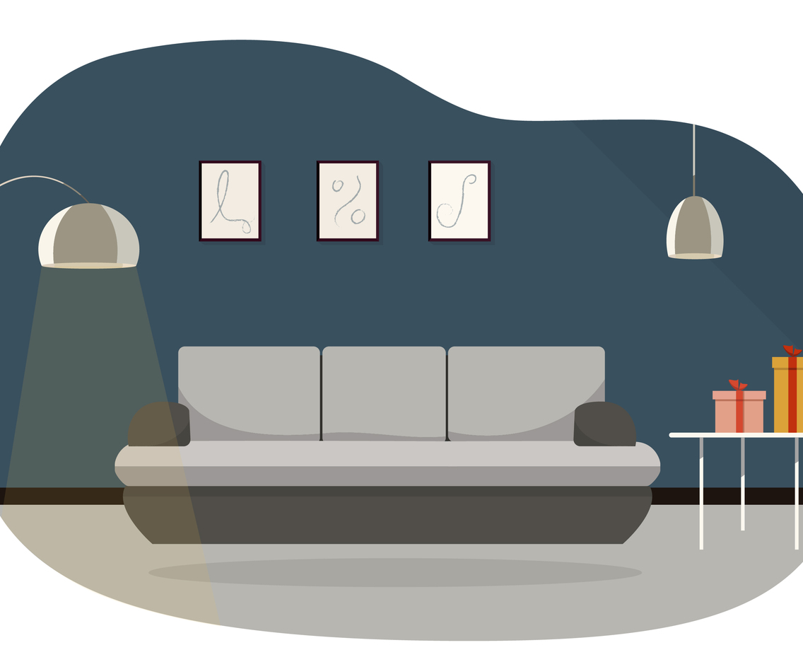 Vector Livingroom Illustration