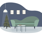 Vector Livingroom Illustration