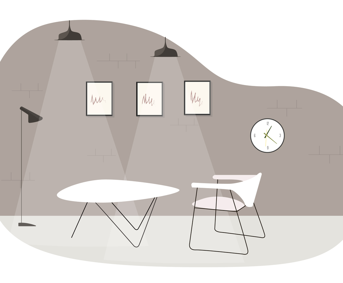 Vector Livingroom Illustration