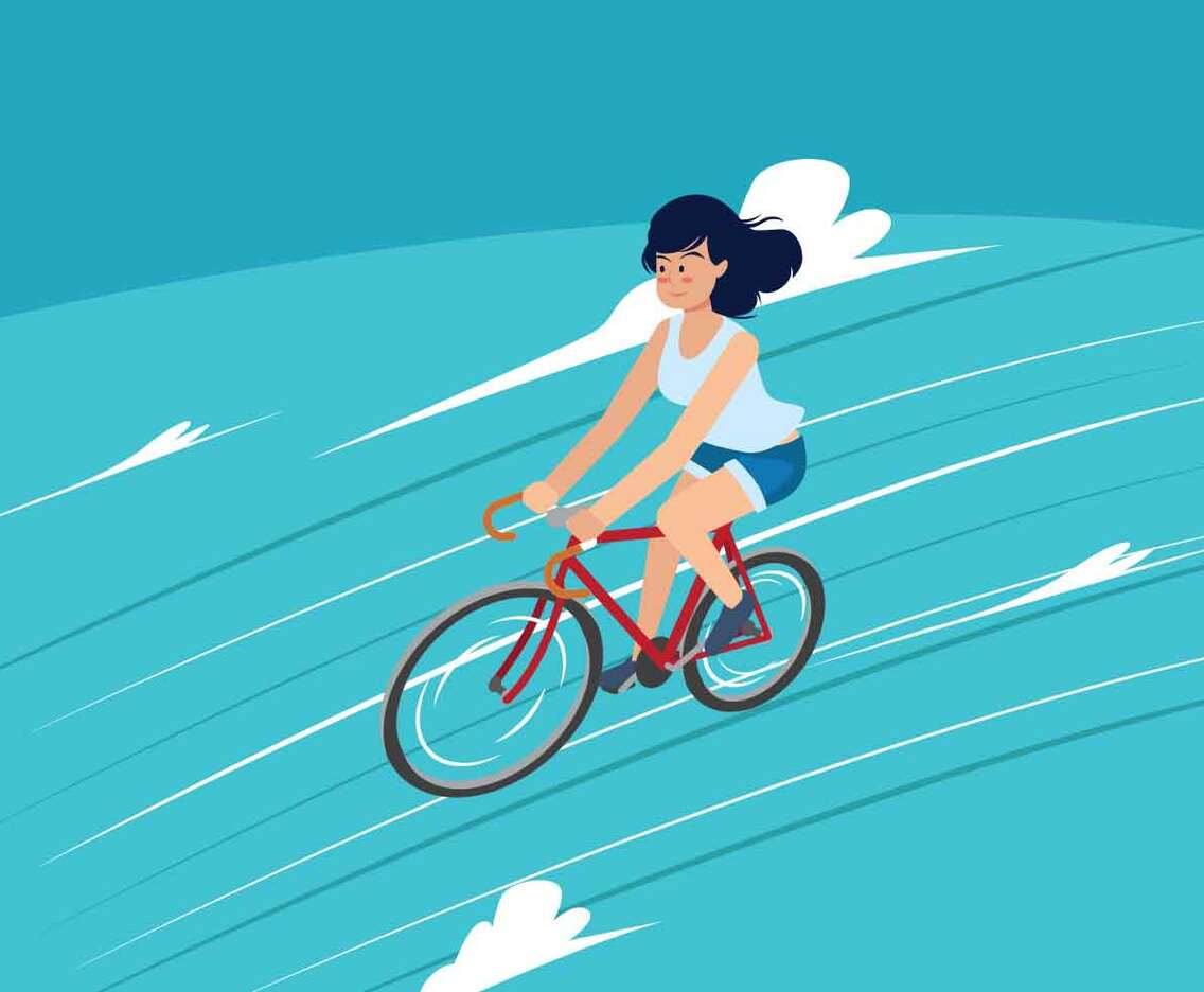 Bicycle Vector Illustration