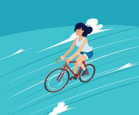 Bicycle Vector Illustration