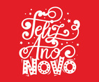Happy New Year in Portuguese or Feliz Ano Novo