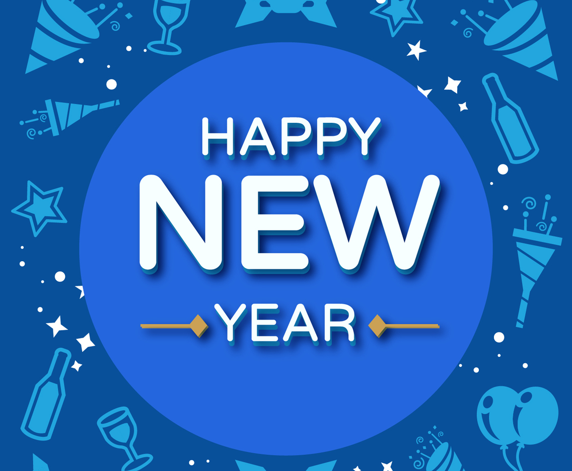 Happy New Year Instagram Post