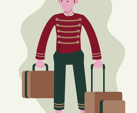 Bellhop Illustration