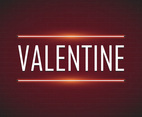 Happy Valentine's day. 3d neon sign. Realistic neon sign. Love sign. Love neon sign.