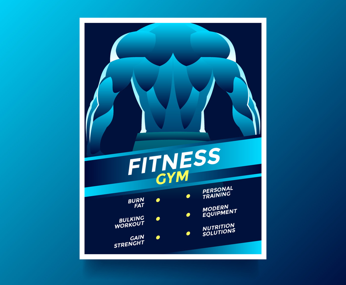 Fitness Gym Health Lifestyle Flyer