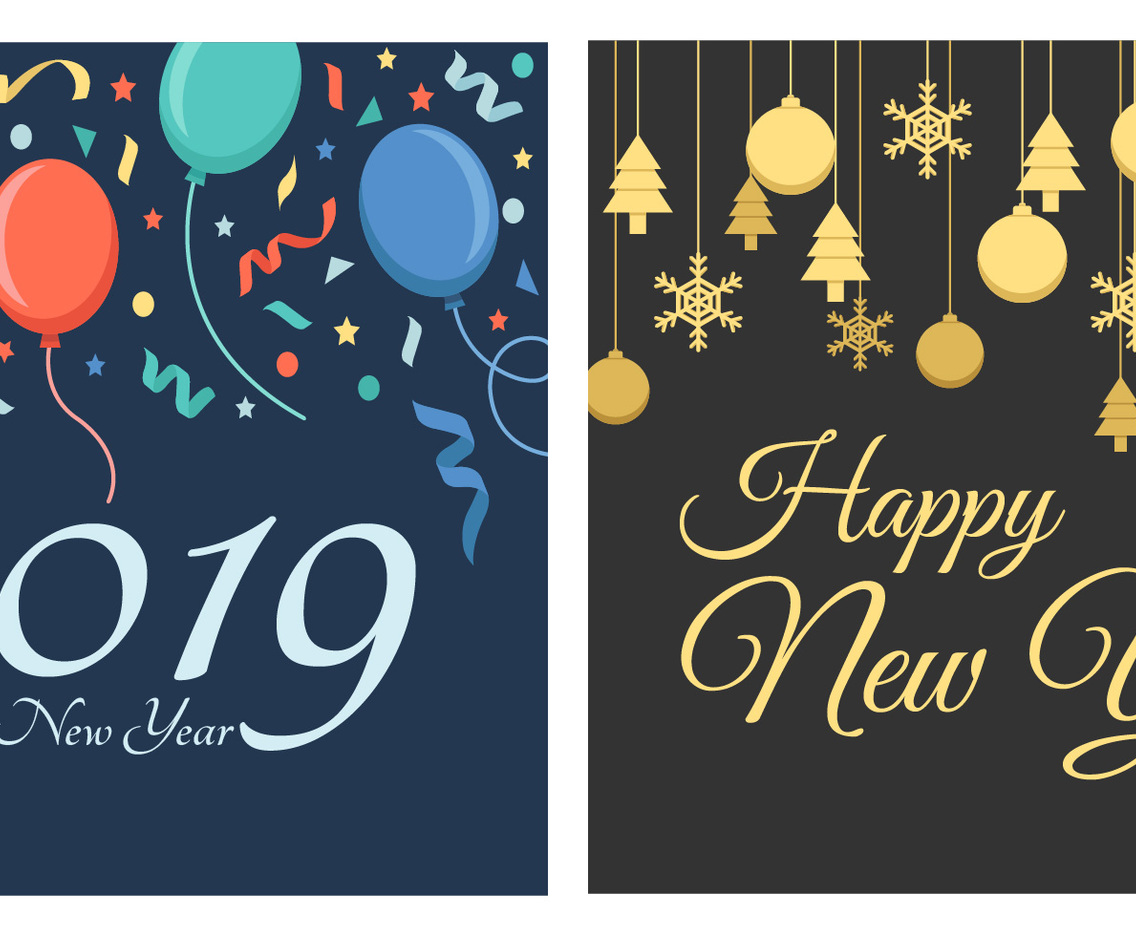 Happy New Year Instagram Post