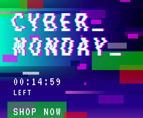 Cyber Monday Social Media Post Glitch