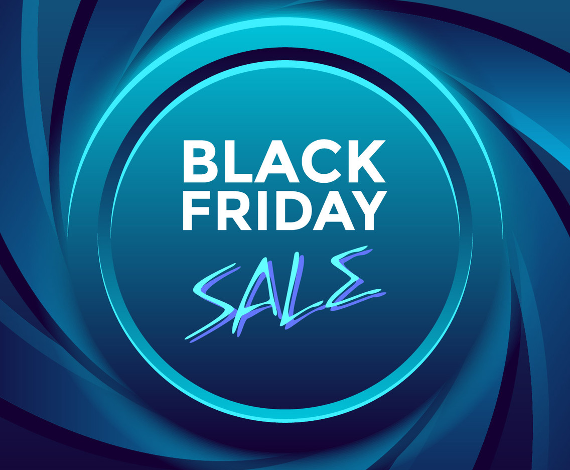 Twist Black Friday Social Media Post Vector