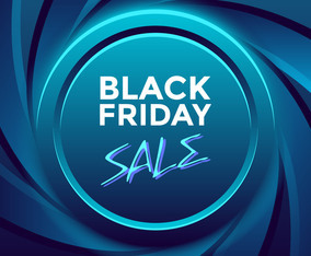 Twist Black Friday Social Media Post Vector