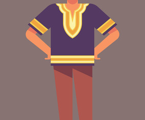 Dashiki Illustration