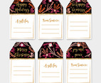 Vector Holiday Gift Tags