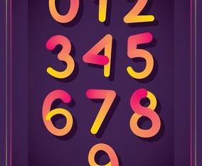 Numerals design