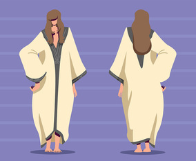 Woman in Kaftan