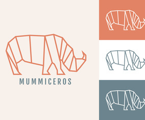 Outstanding Geometric Simple Shape Animals Vectors