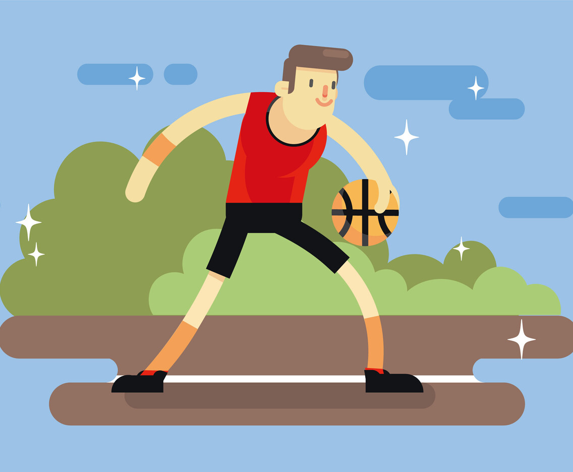 Basketball vector