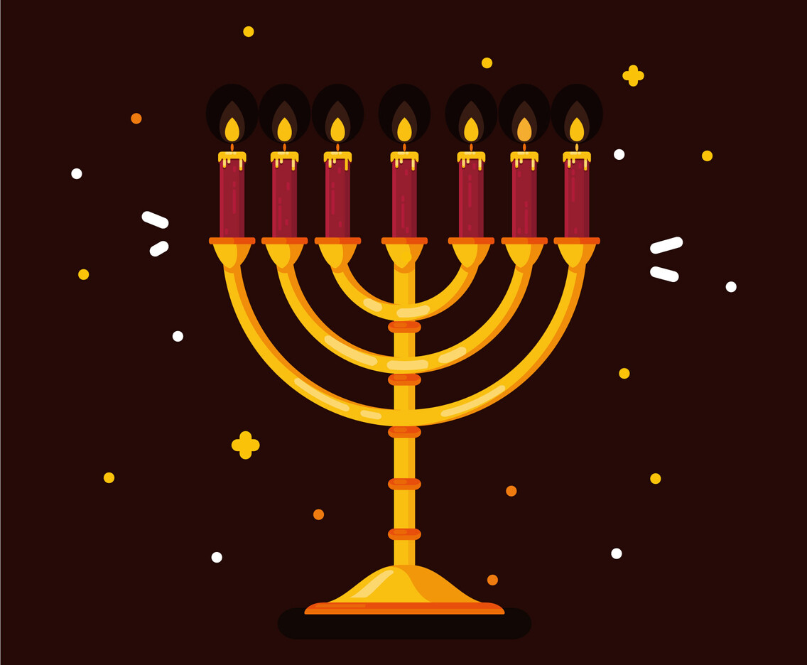 Menorah Vector