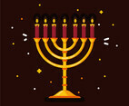 Menorah Vector