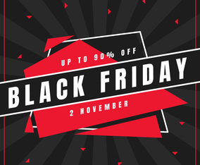 Unique Black Friday Social Media Post Vectors