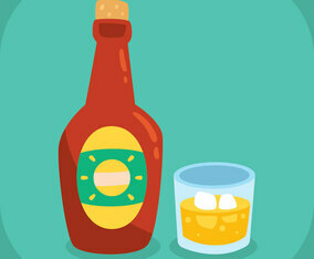 Bourbon Vector
