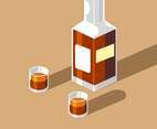 Bourbon Vector Illustration
