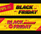 Black Friday Banner vector